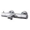 Marho Valdra thermostatische badmengkraan chroom