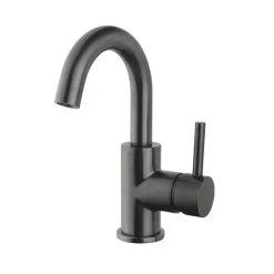 Marho Valdra wastafelkraan met draaibare uitloop gunmetal