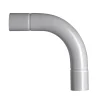 Martens Bocht PVC Slagvast Grijs 5/8" 16 mm 10 stuks