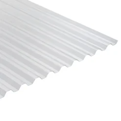 Martens Damwandplaat / Trapezeplaat PVC Transparant 92,8x214 cm