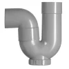 Martens putsifon 80 mm met ontstopper en bocht