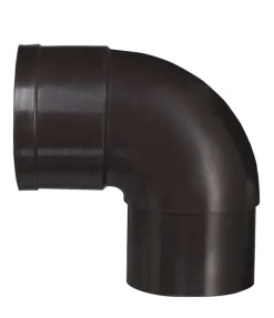 Martens PVC bocht 90° bruin mof/verjongd 60 mm