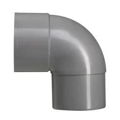 Martens PVC Bocht 90° Grijs Mof/ Verjongd 80 mm