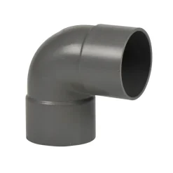 Martens PVC bocht 90° grijs 2x mof 50 mm