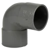 Martens PVC bocht 90° grijs 2x mof 40 mm