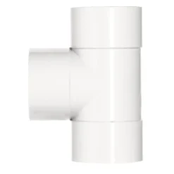 Martens PVC T-stuk 90° 3x Mof 32 x 32 mm Wit