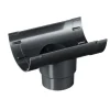 Martens uitloop t.b.v. mastgoot antraciet 100 mm