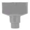 Martens vergaarbak en overloop grijs voor diameter 80 - 100 mm