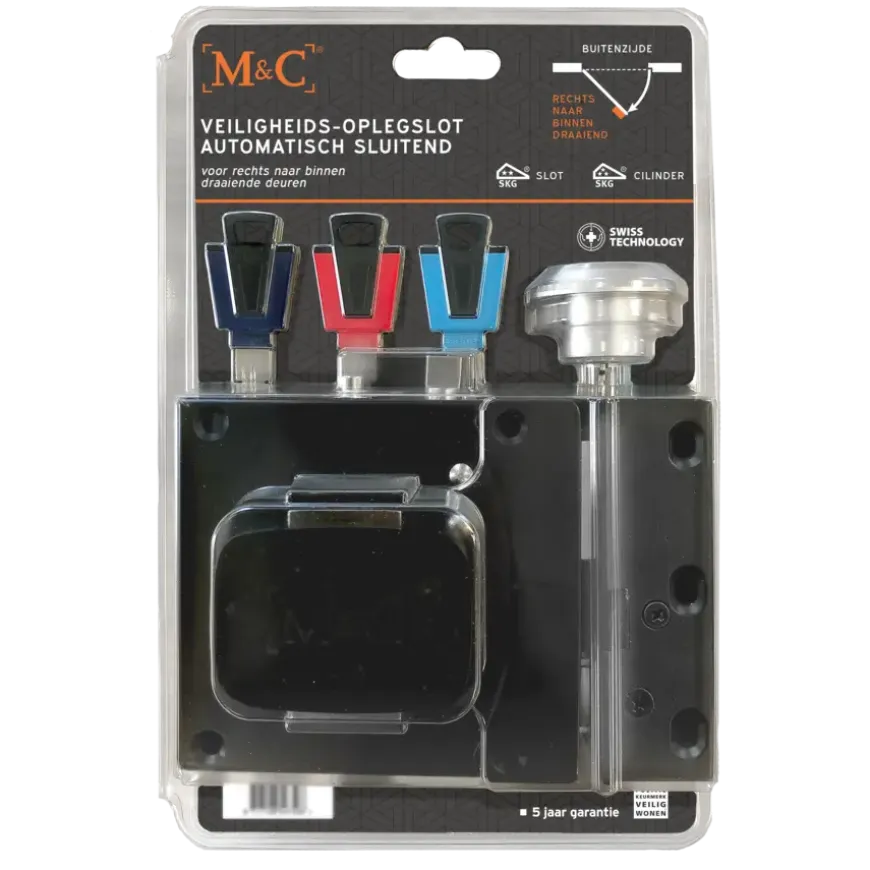 M&C veiligheidsoplegslot SKG 2-sterren rechts