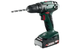 Metabo 18V accuboormachine BS18 incl. 2 accu's 2.0Ah + lader en accessoire-set in koffer