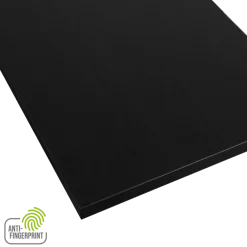 Meubelpaneel antraciet essen ABS fingerprint proof 120x30 cm 18 mm