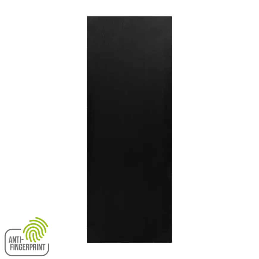 Meubelpaneel antraciet essen ABS fingerprint proof 120x30 cm 18 mm