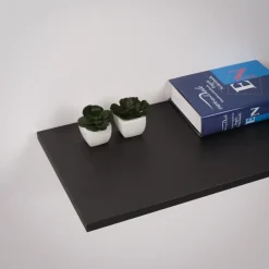 Meubelpaneel antraciet essen ABS fingerprint proof 80x30 cm 18 mm