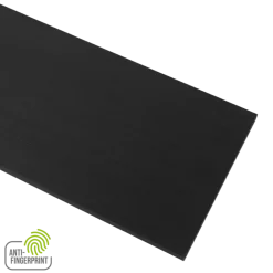 Meubelpaneel antraciet essen ABS fingerprint proof 80x30 cm 18 mm