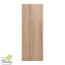 Meubelpaneel gebleekt eiken ABS fingerprint proof 240x40 cm 18 mm