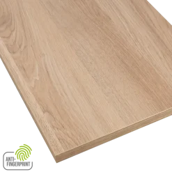 Meubelpaneel gebleekt eiken ABS fingerprint proof 80x40 cm 18 mm