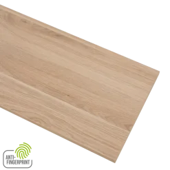 Meubelpaneel gebleekt eiken ABS fingerprint proof 240x30 cm 18 mm