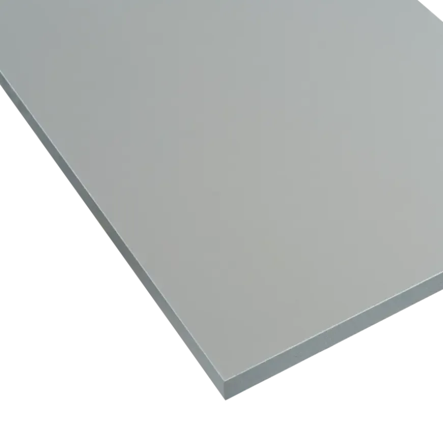 Meubelpaneel inox metallic ABS 80x40 cm 18 mm