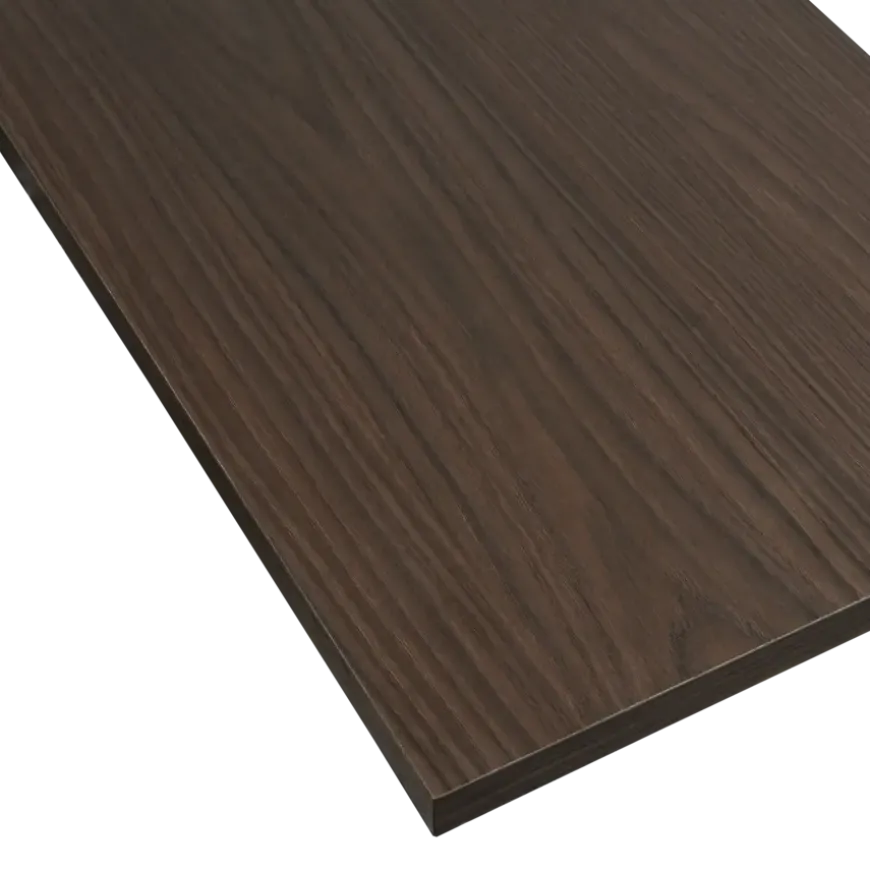 Meubelpaneel marone eiken ABS 120x30 cm 18 mm
