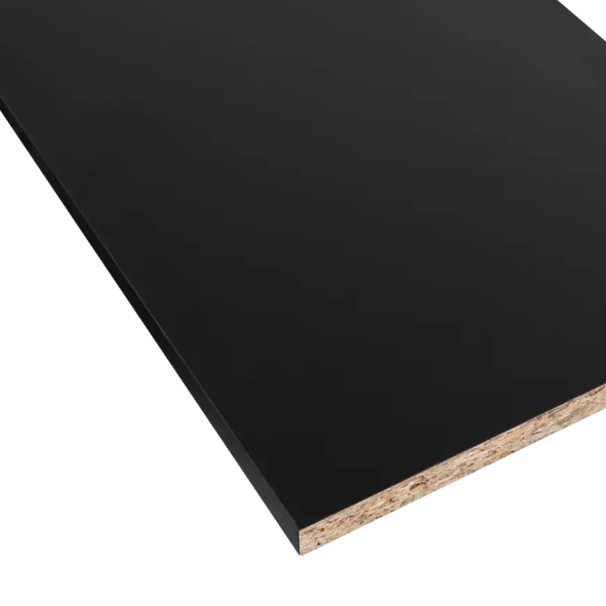 Meubelpaneel zwart ABS 240x60 cm 18 mm
