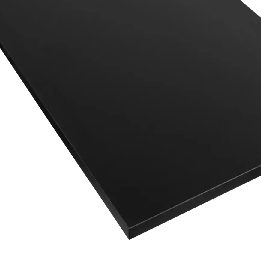 Meubelpaneel zwart ABS 80x40 cm 18 mm