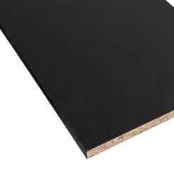 Meubelpaneel zwart eiken ABS 240x60 cm 18 mm