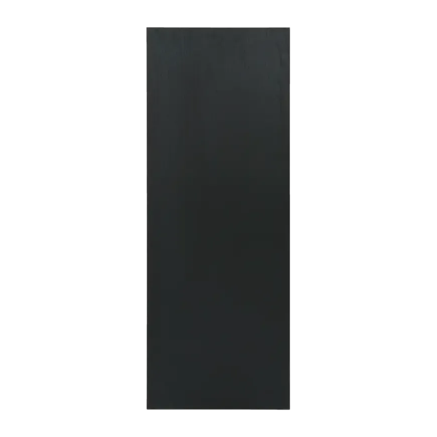 Meubelpaneel zwart eiken ABS 80x40 cm 18 mm