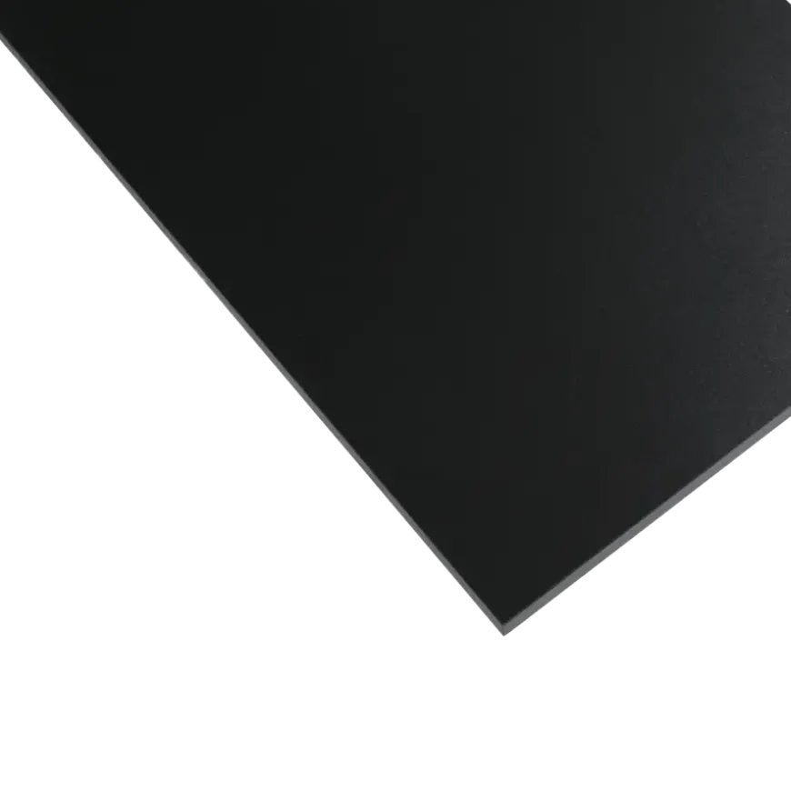 Meubelpaneel zwart 250 x 40 cm 18 mm