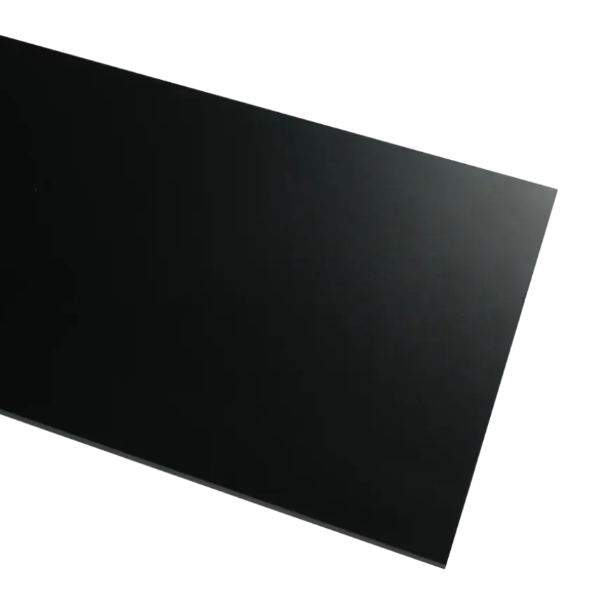 Meubelpaneel zwart 250 x 50 cm 18 mm