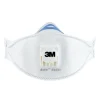 3M fijn stof masker vouwbaar met uitademventiel 9322C2 2 stuks