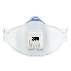 3M fijn stof masker vouwbaar met uitademventiel 9322C2 2 stuks