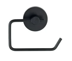 Wenko Milazzo toiletrolhouder mat zwart staal