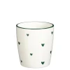 Geen Mok groen - h9,5xd9cm