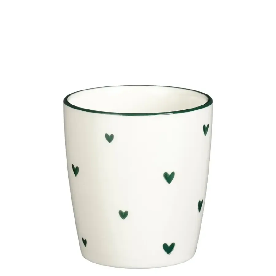 Geen Mok groen - h9,5xd9cm