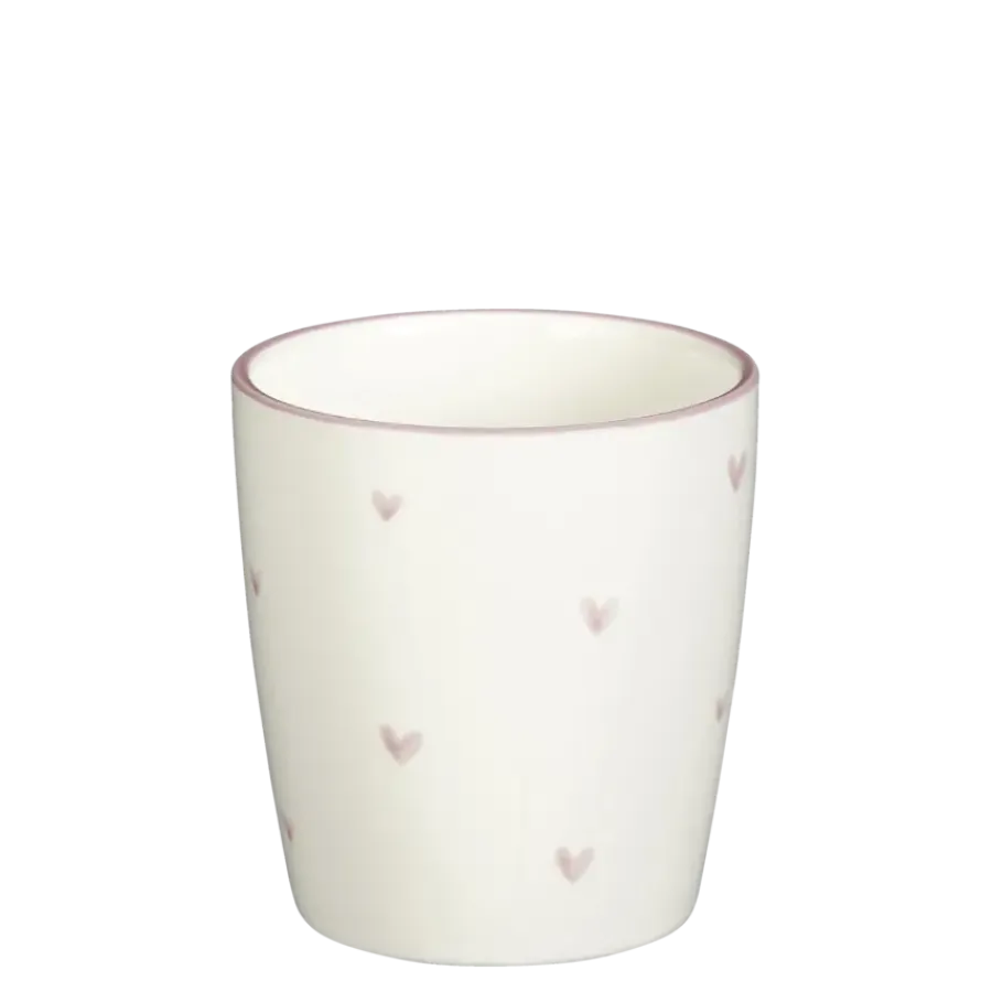 Geen Mok roze - h9,5xd9cm