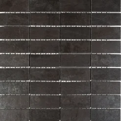 Geen Mozaiek Corten Zwart 30 cm x 30 cm