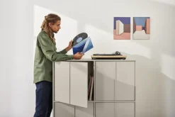 Geen Muurdecoratie blauw - l30xb2xh40cm