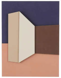Geen Muurdecoratie blauw - l30xb2xh40cm