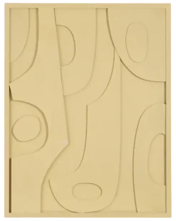 Geen Muurdecoratie licht bruin FSC 100% - l70xb2xh90cm