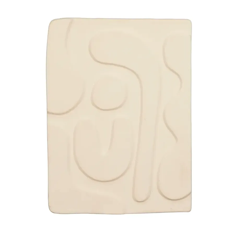 Geen Muurdecoratie l.roze - l20,5xb27,5xh1,5cm