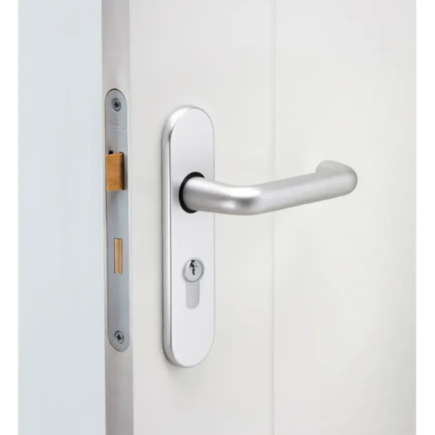 NEMEF 500 serie insteekcilinderslot binnendeur wit Doorn 50mm PC 72mm