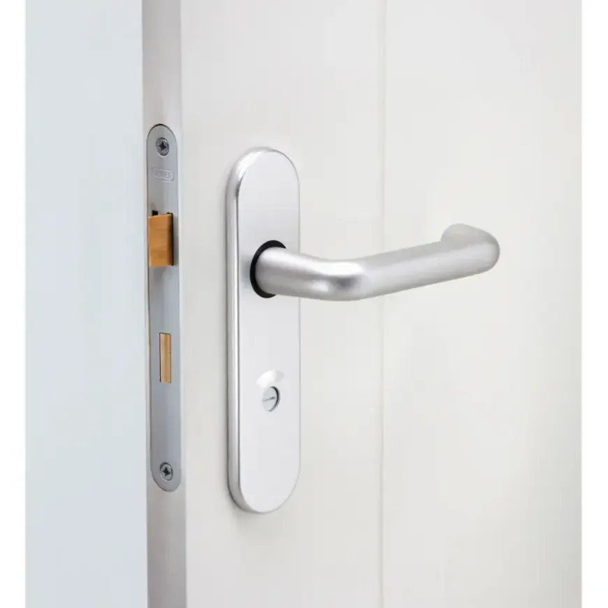 NEMEF 1200 serie slotset badkamerslot/wc-slot inclusief beslag Doorn 50mm PC 63mm