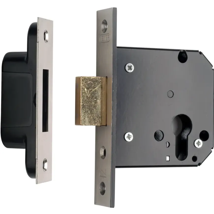 NEMEF veiligheidsbijzetslot SKG 2-sterren Doorn 60mm PC 72mm