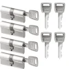 NEMEF veiligheidscilinder NF2 30/30 mm SKG 2-sterren gelijksluitend (4 stuks)