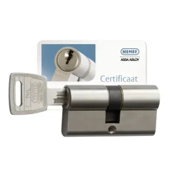 NEMEF veiligheidscilinder NF3+ 30/30 mm SKG 3-sterren gelijksluitend (4 stuks)