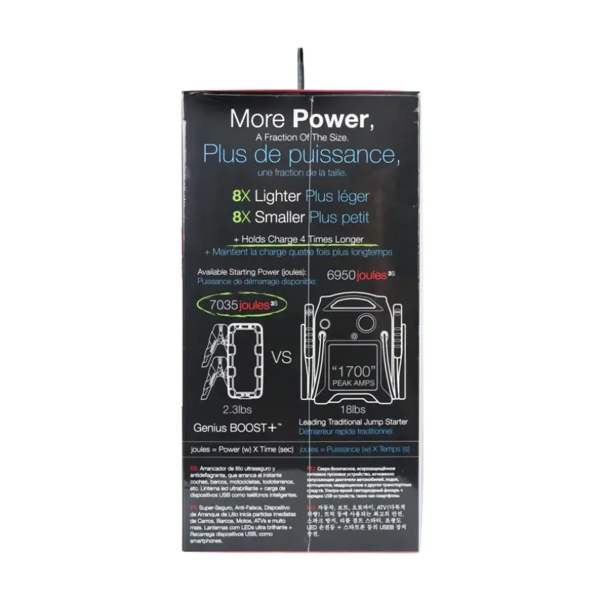 Noco jump starter lithium boost plus gb40 1000a
