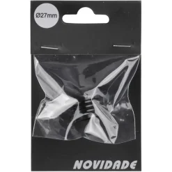 Novidade steigerbuis afdekdop zwart ø 27 mm
