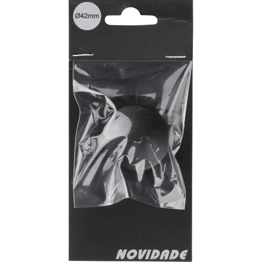 Novidade steigerbuis afdekdop zwart ø 42 mm