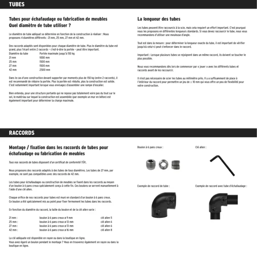 Novidade steigerbuis koppelstuk voetplaat verzinkt ø 27 mm