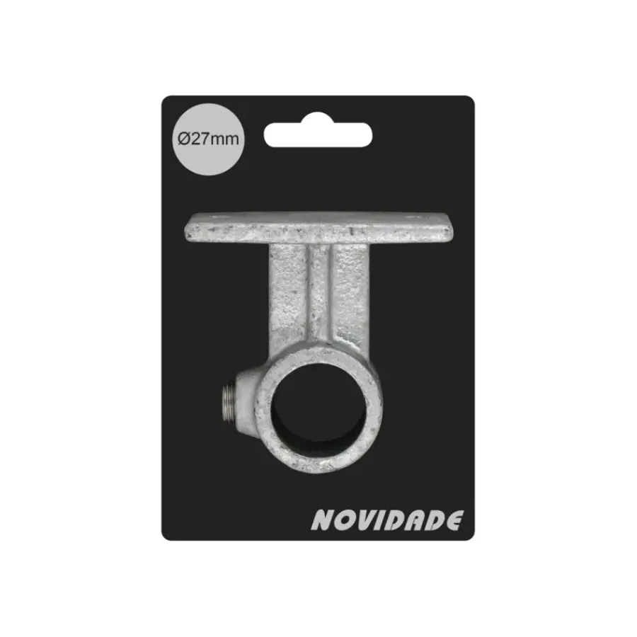Novidade steigerbuis koppelstuk leuningdrager verzinkt ø 27 mm